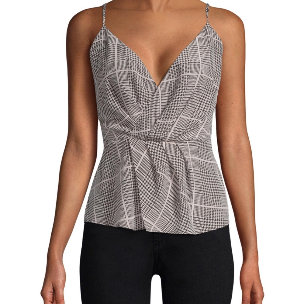 L’agence Chiara plaid tank size small like new